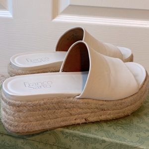 FRANCO SARTO 🇮🇹 TOLA ESPADRILLE WEDGE SANDAL